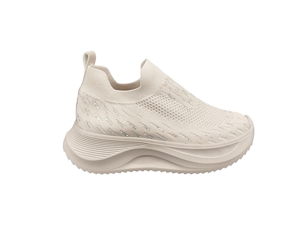 Ventes 679707Z Memory Foam Ortopedik Taban Günlük Kadın Triko Sneaker Ayakkabı