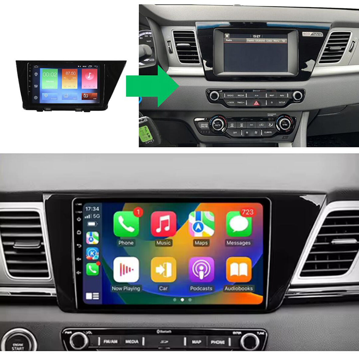 Kia Niro Android Multimedya Sistemi 4-64 For-X (2016-2020)