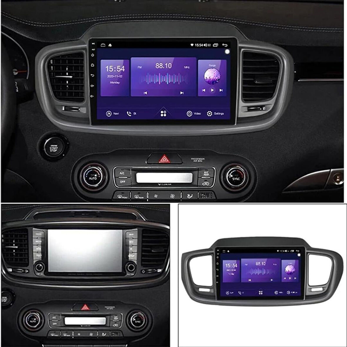 Kia Sorento Android Multimedya Sistemi 4-64 For-X (2015-2018)