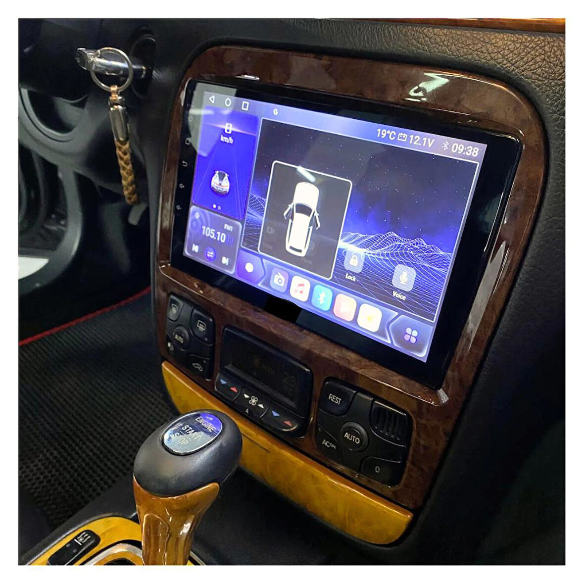 Mercedes S Serisi S Class W220 Android Multimedya Sistemi 4-64 For-X (1999-2005)