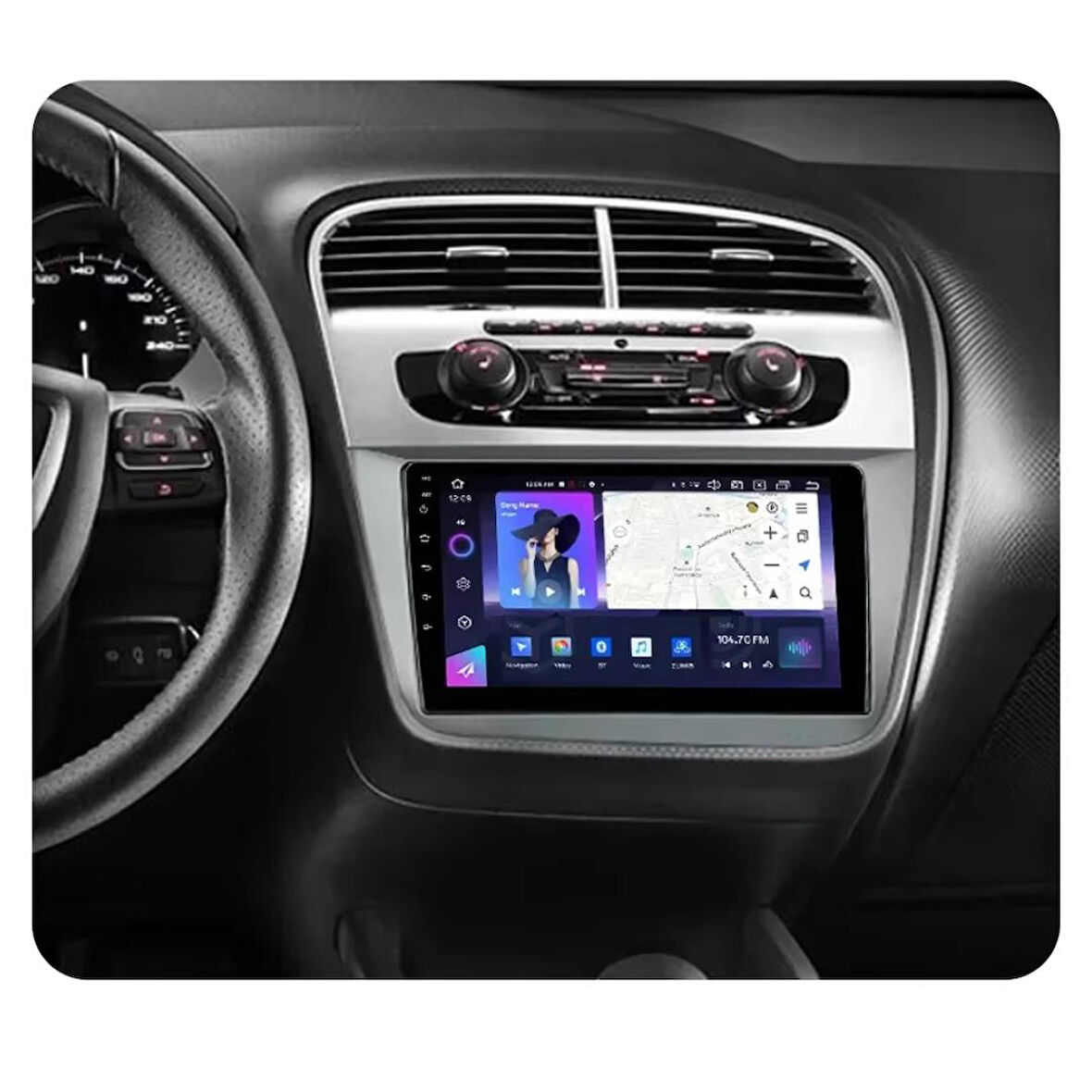 Seat Altea Android Multimedya Sistemi 4-64 For-X (2004-2010)