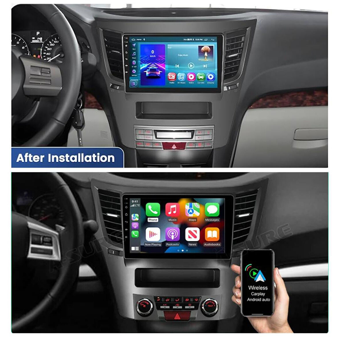 Subaru Legacy-Outback Android Multimedya Sistemi 4-64 For-X (2010-2014)
