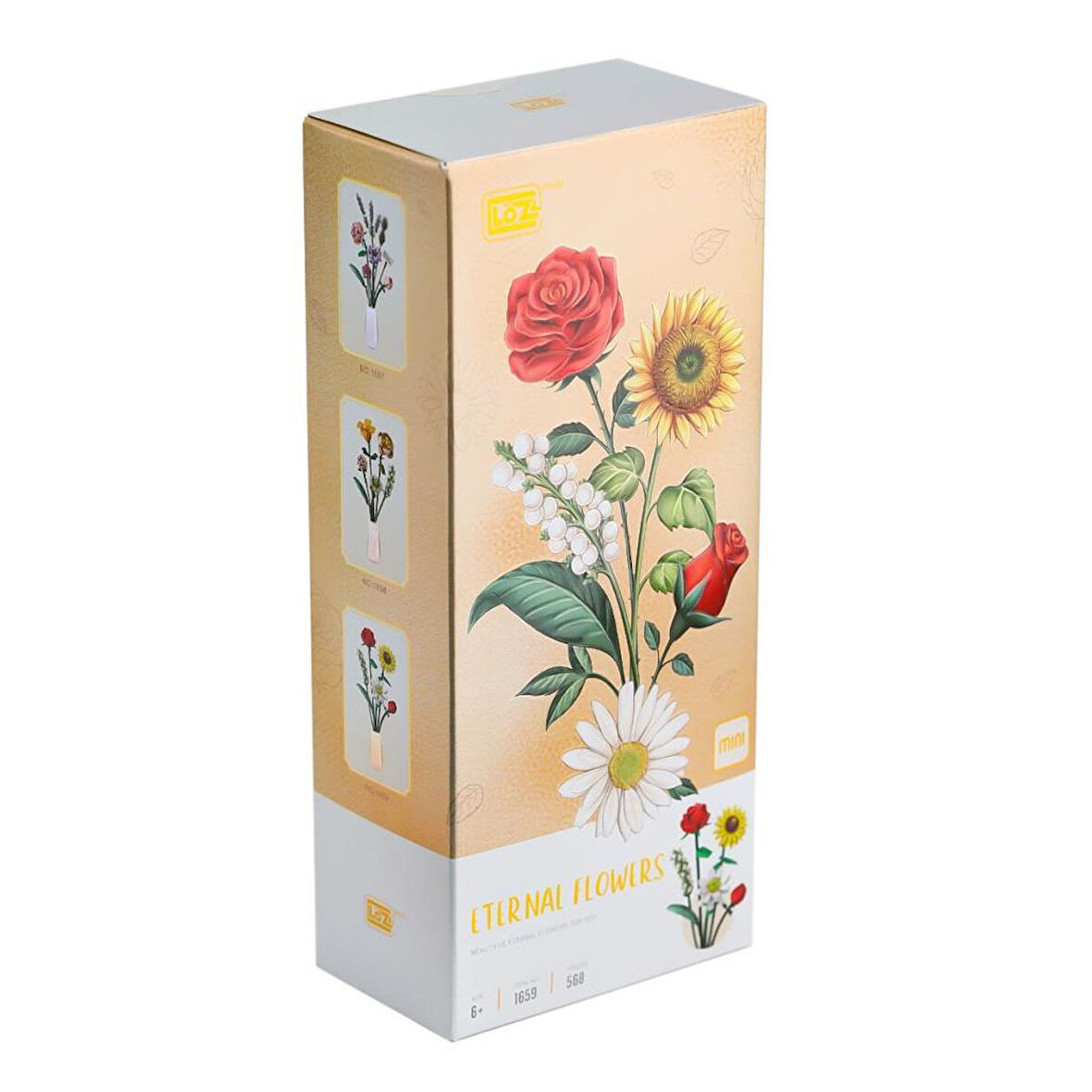 LZ1659 LOZ Çiçek Blokları 568 Parça -Vagon life