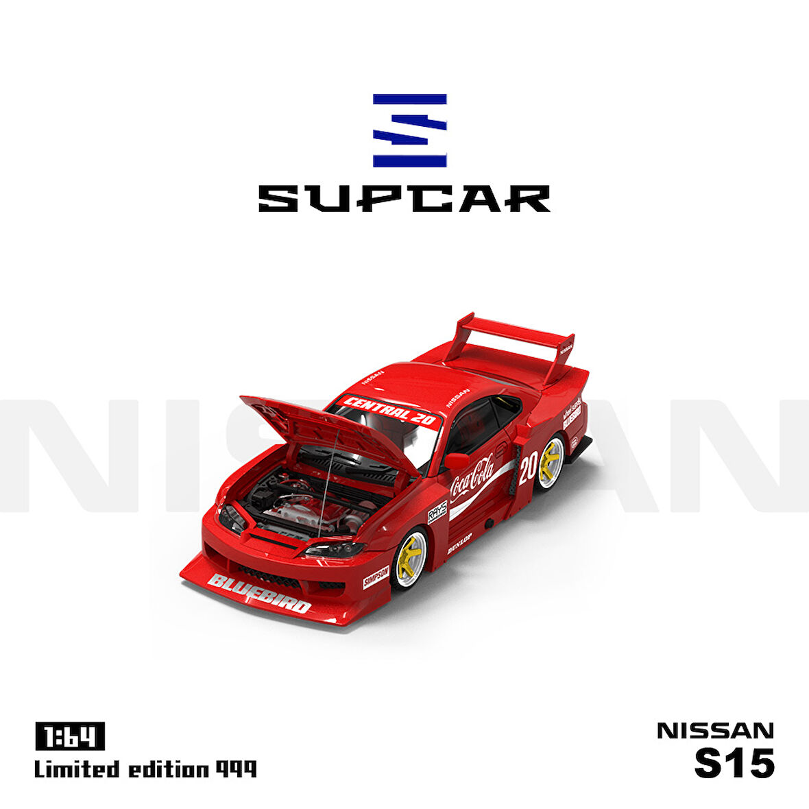 SupCar SC1:64 Nissan S15