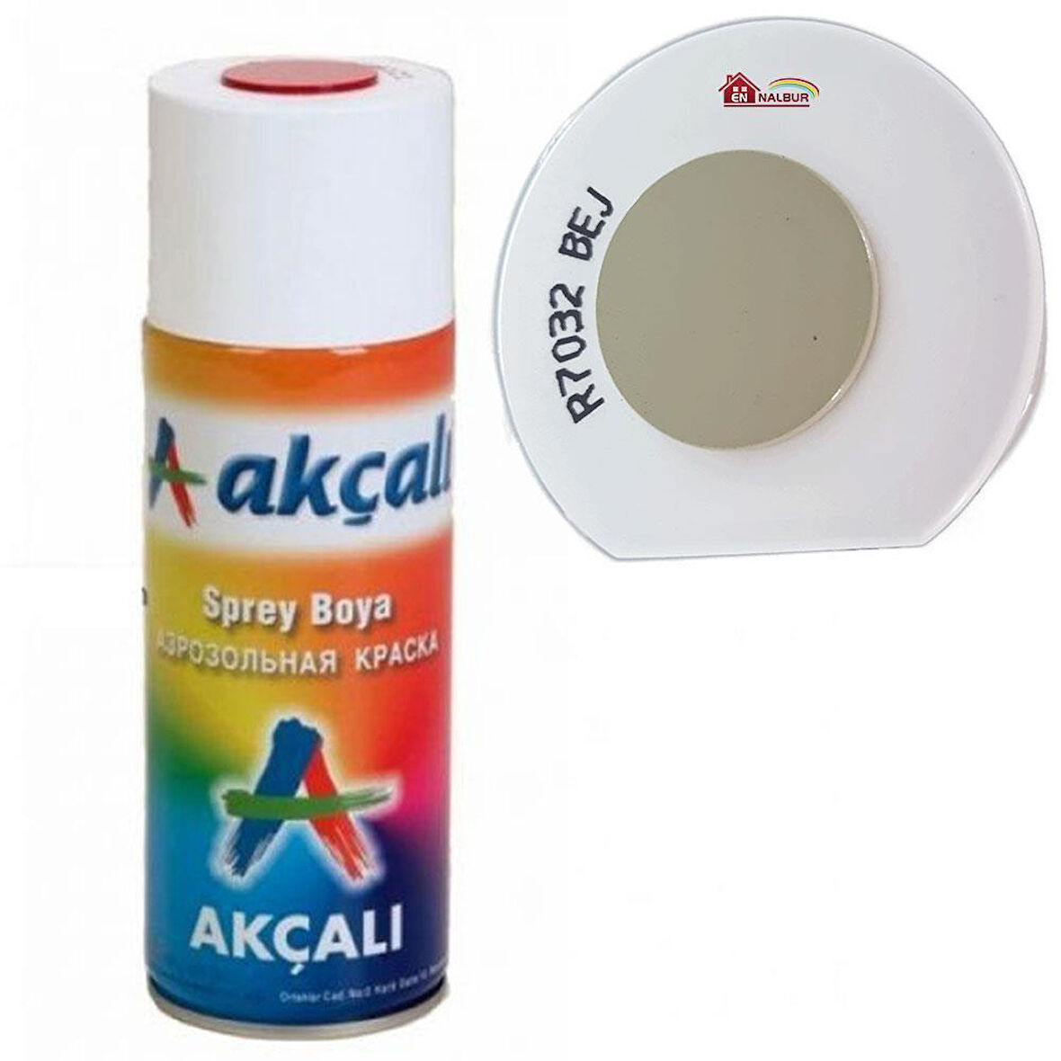 Akçalı Sprey Boya 400 ml 7032 Bej