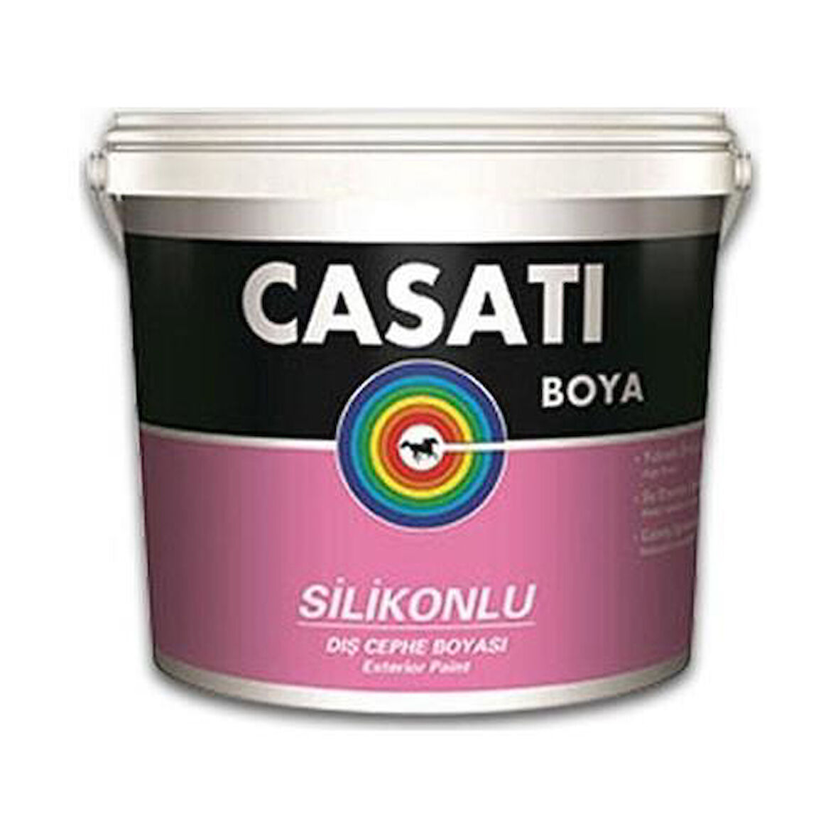 Casati Silikonlu Dış Cephe Boyası 2,5 Litre Beyaz