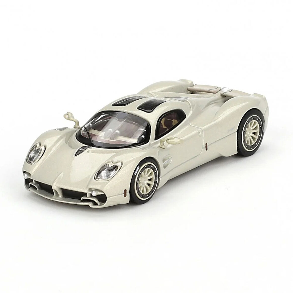 Mini GT 1/64 BBR Pagani Utopia Presentation Grigio Rinascimento 