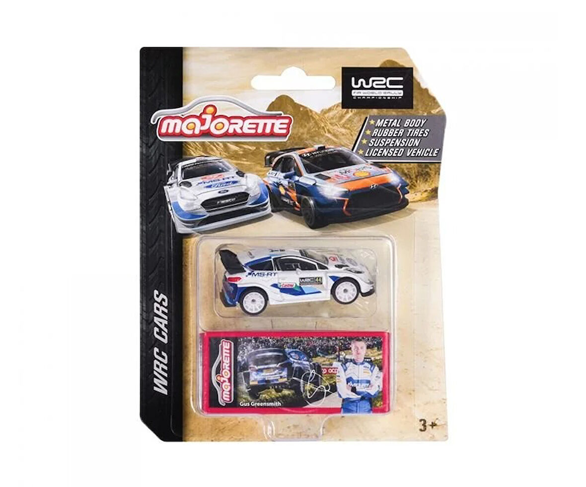 Majorette - WRC Cars Serisi Ford Fiesta WRC ( Gus Greensmith )