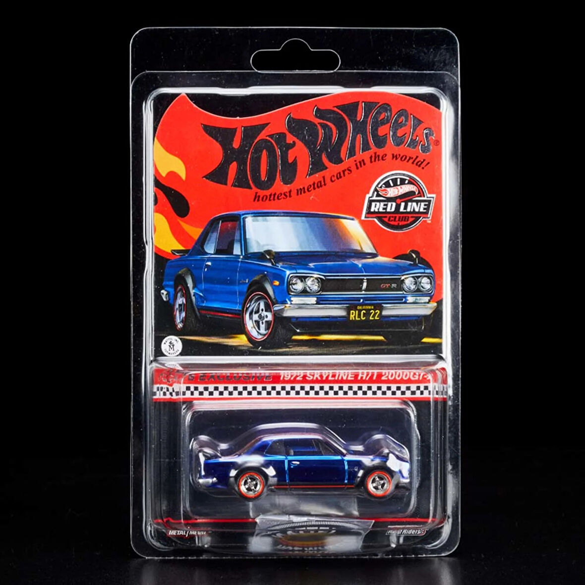 HotWheels RLC 1972 Skyline H/T 2000GT-R 2022 Club Arabası