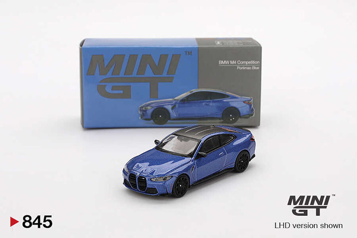 Mini GT 1/64 845 BMW M4 Competition (G82) Portimao Blue