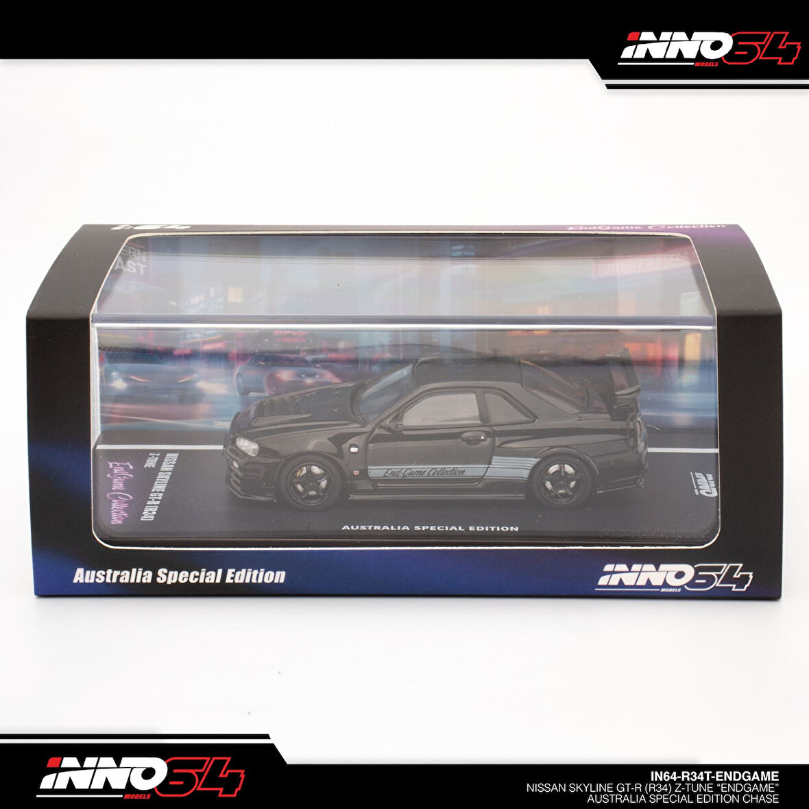 Inno 64 Models Nissan GT-R (R34) Z-Tune ''ENDGAME'' !!Chase Araba!!