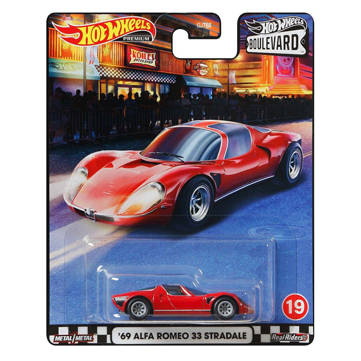 Hot Wheels Premium Boulevard '69 Alfa Romeo 33 Stradale