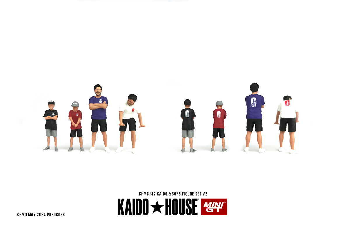 Mini GT x Kaido House //142 1/64 Figurine: Kaido & Sons V2