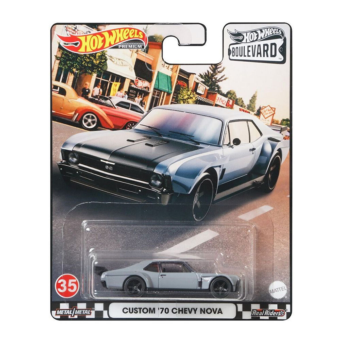 Hot Wheels Premium Custom 70 Chevy Nova 