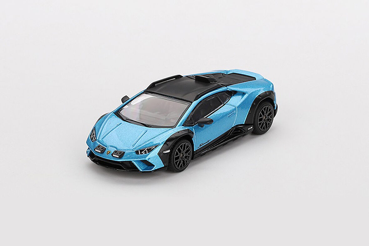 Mini GT 807 Lamborghini Huracán Sterrato Blu Aegir 1/64