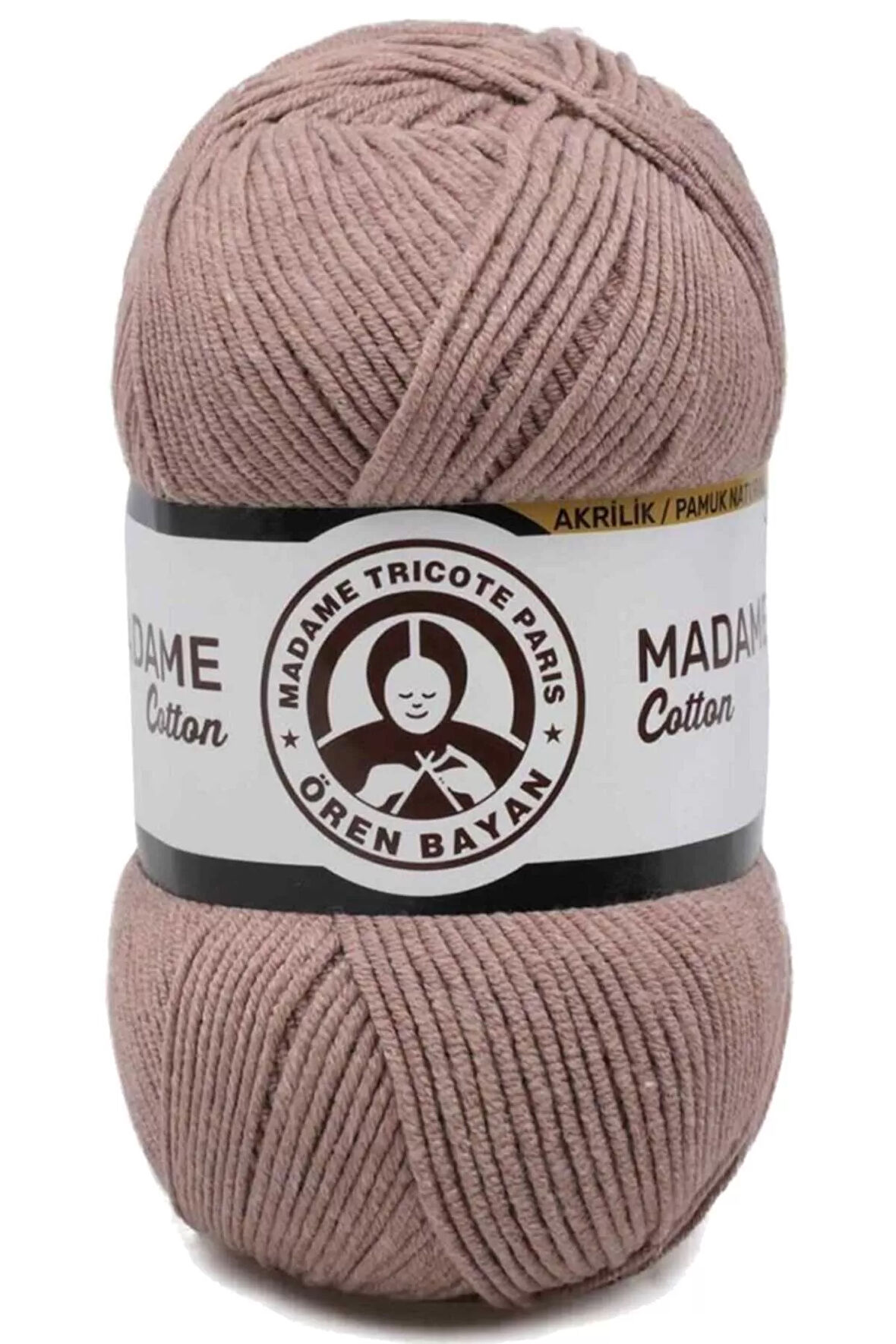 Madame Cotton El Örgü İpi Yünü 100 gr 057 Açık Kahve