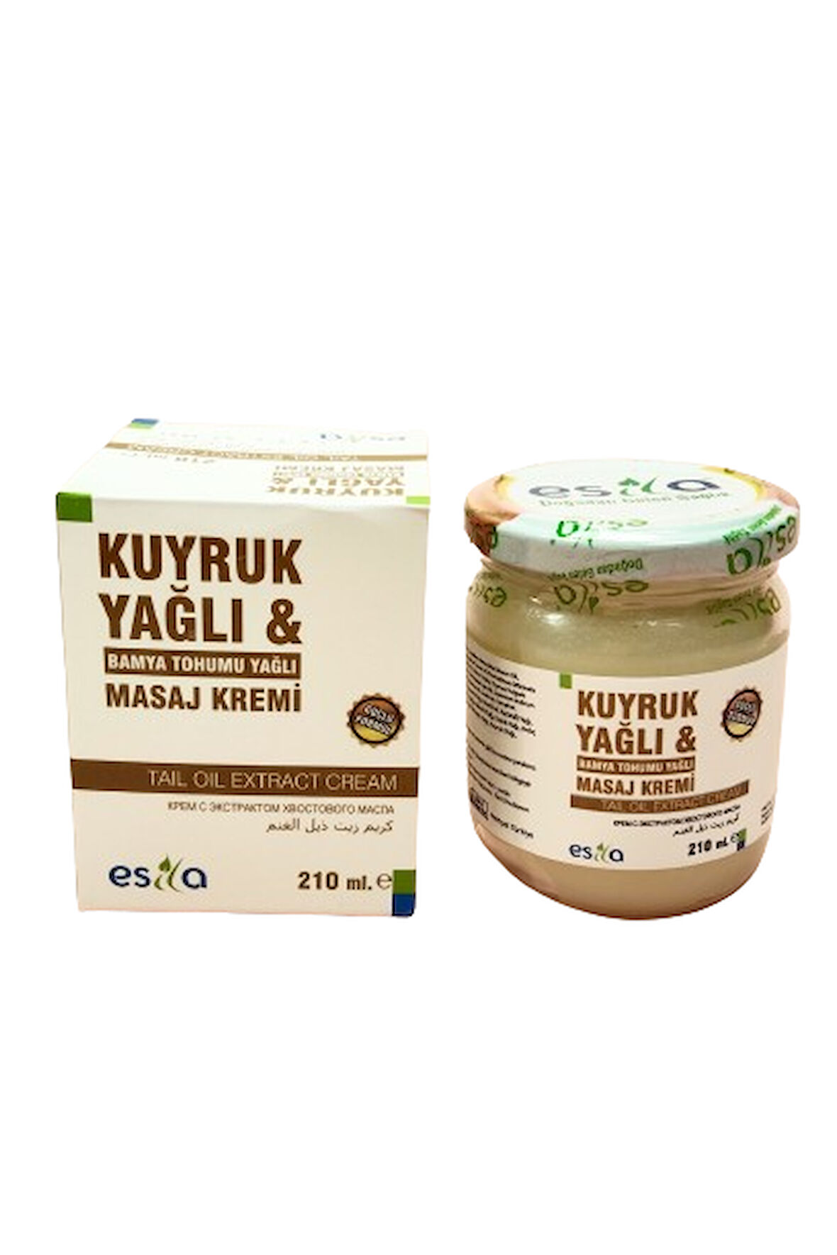 Esila Kuyruk Yağlı Masaj Kremi 210ml Akıllı Krem TOPTANBULURUM