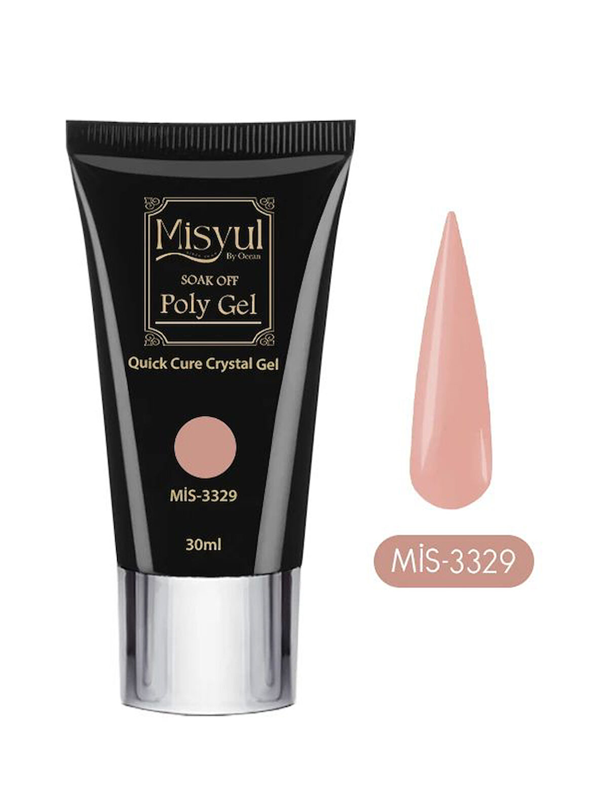 Poly Jel Protez Tırnak Hızlı Tırnak Uzatma Polygel 30 ML 3329