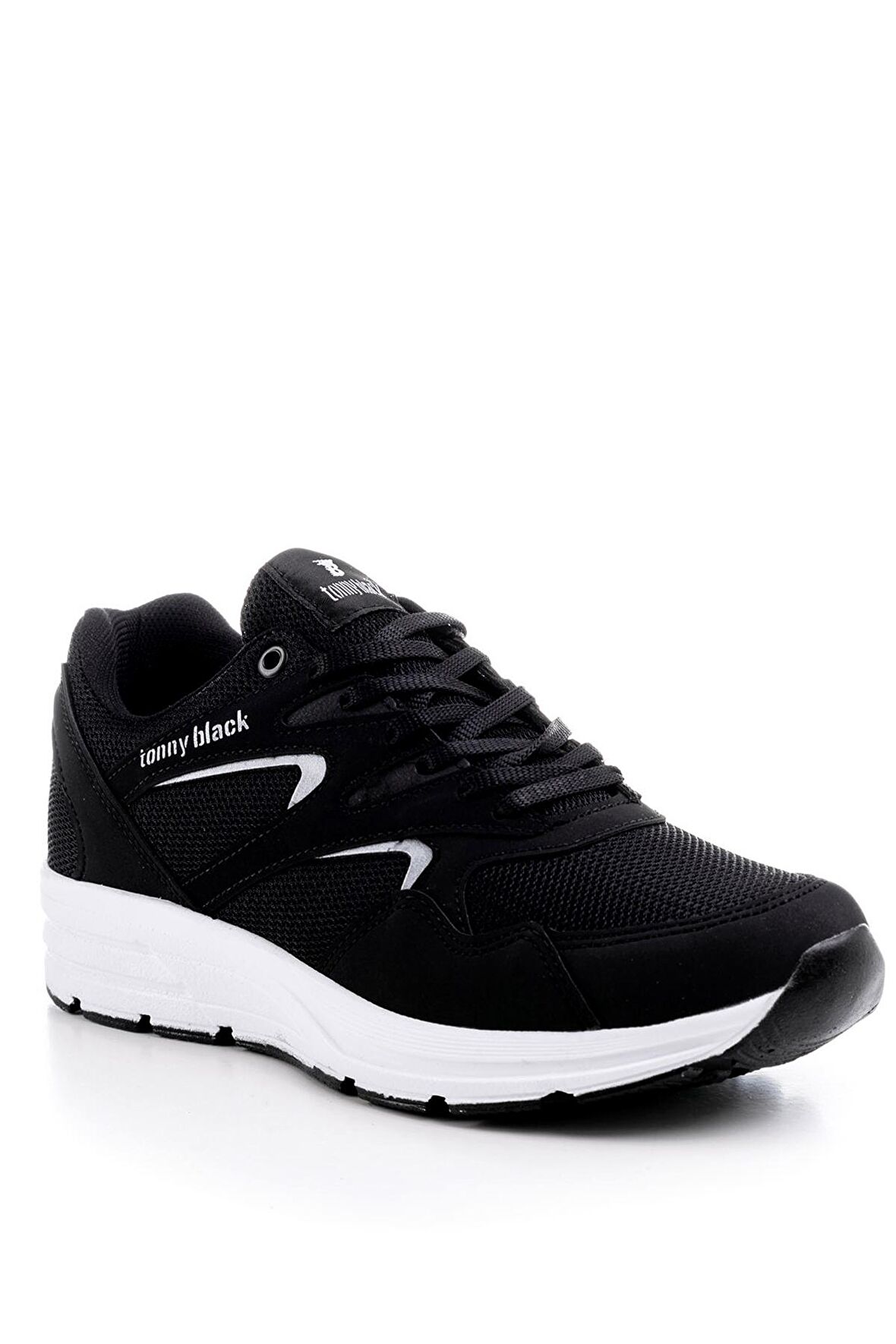 Tonny Black Siyah Beyaz Unisex Spor Ayakkabı 772-0 Siyah Beyaz-41
