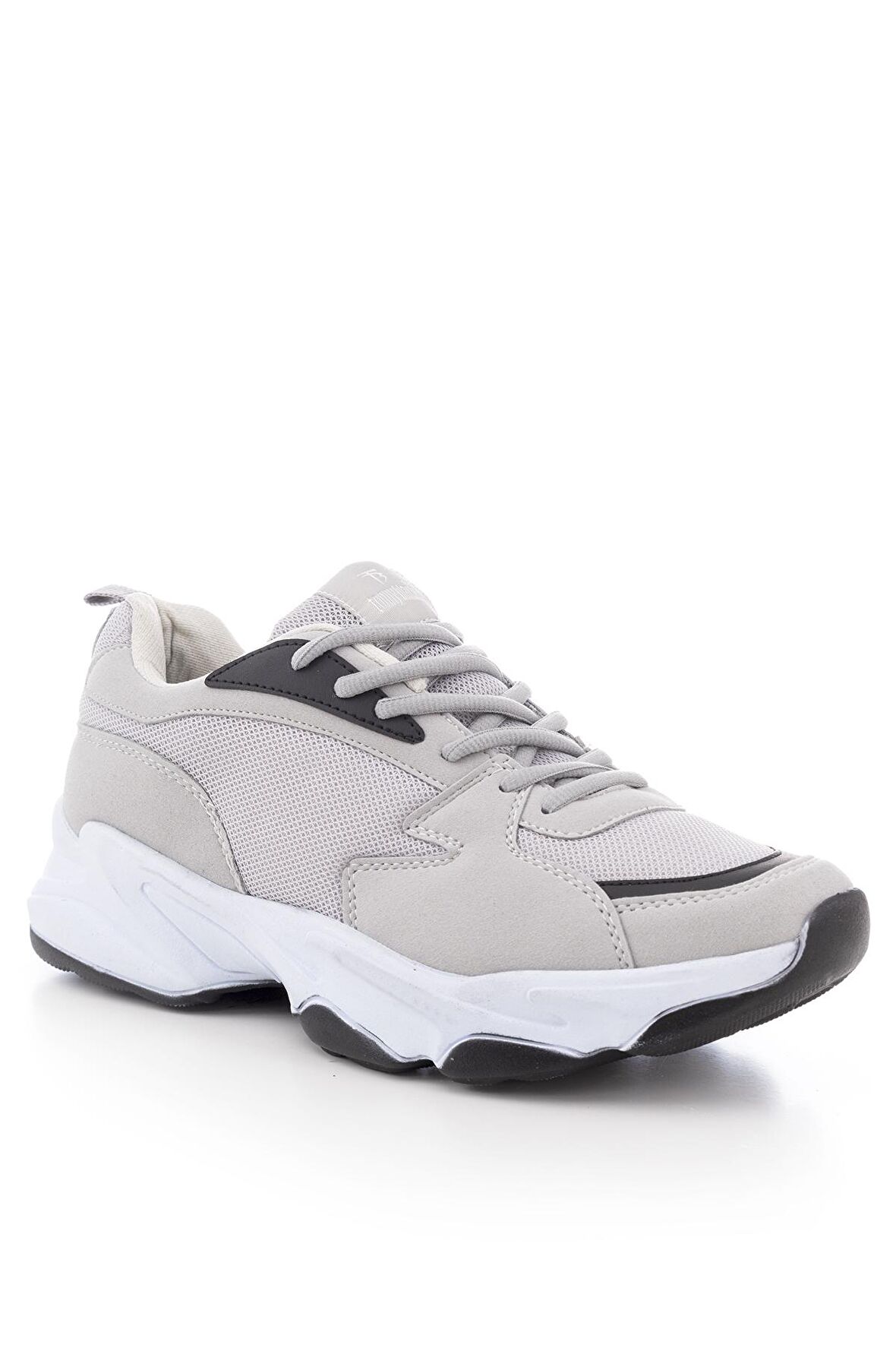 Tonny Black Gri Unisex Spor Ayakkabı Zyp Gri-44