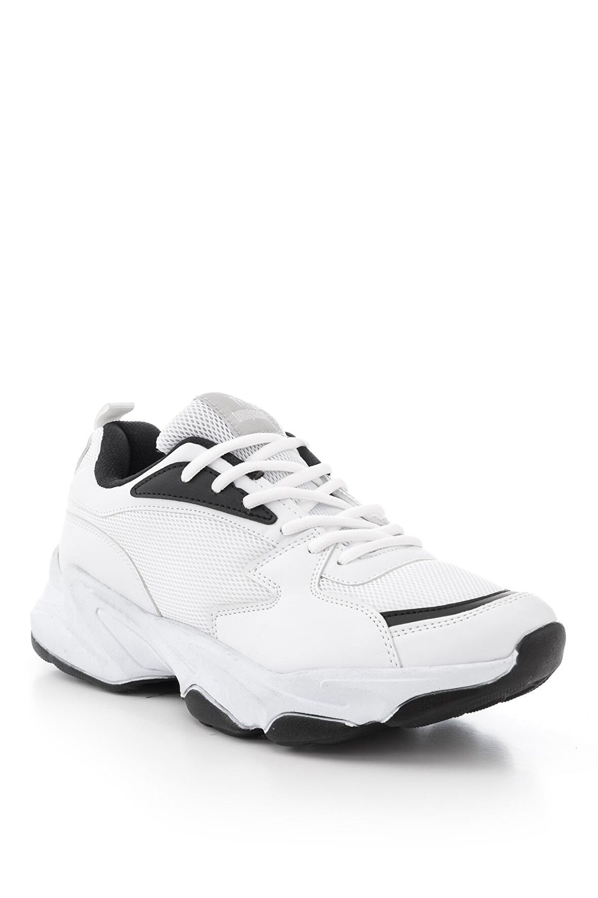 Tonny Black Beyaz Siyah Unisex Spor Ayakkabı Zyp Beyaz Siyah-43