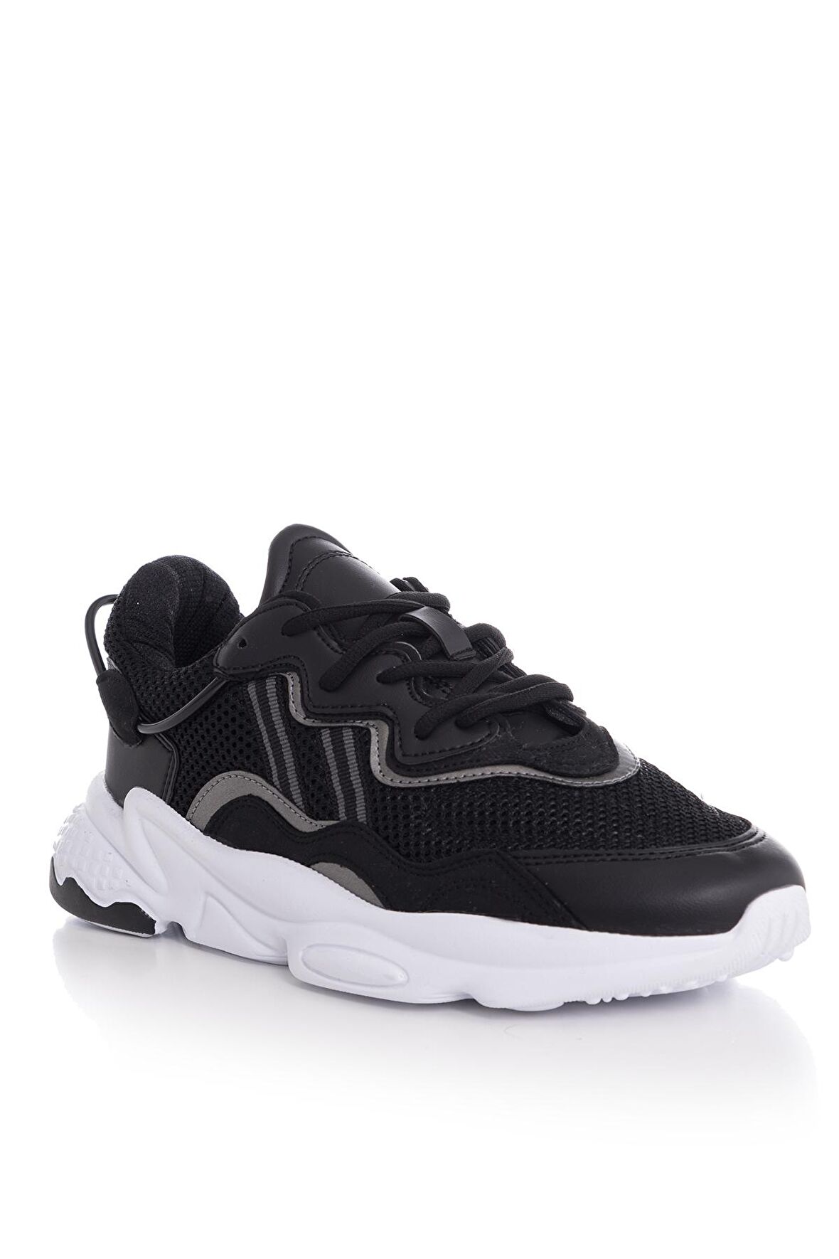 Tonny Black Siyah Beyaz Unisex Spor Ayakkabı Tb248  Siyah Beyaz-39