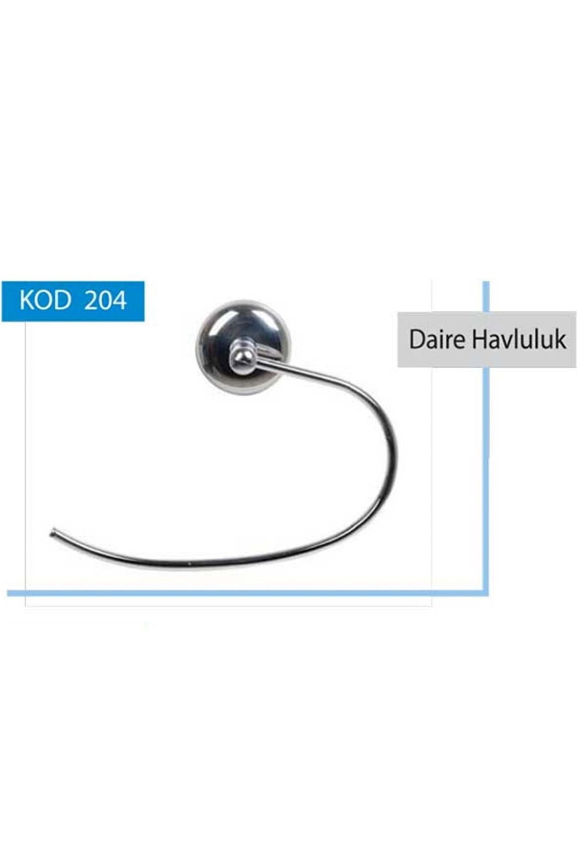 Daire Metal Havluluk     -TAÇ204