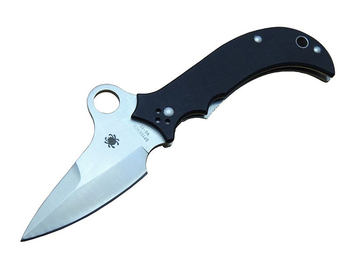 Spyderco VG-10 Khalsa Kamp Çakı 18 cm, Kemerlikli