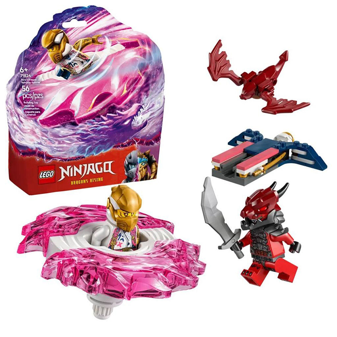 71824 Lego Ninjago Sora Ejderha Spinjitzu  parça + yaş