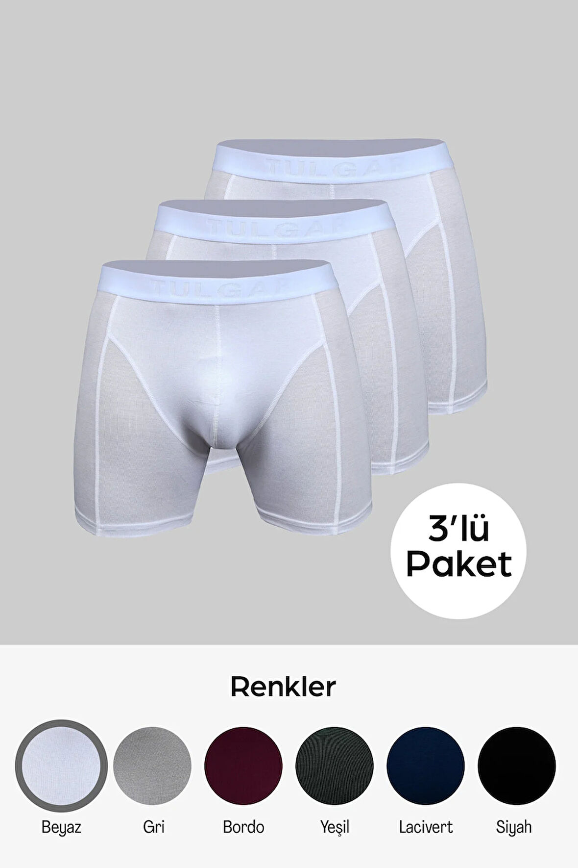 Bambu Boxer 3'lü Paket
