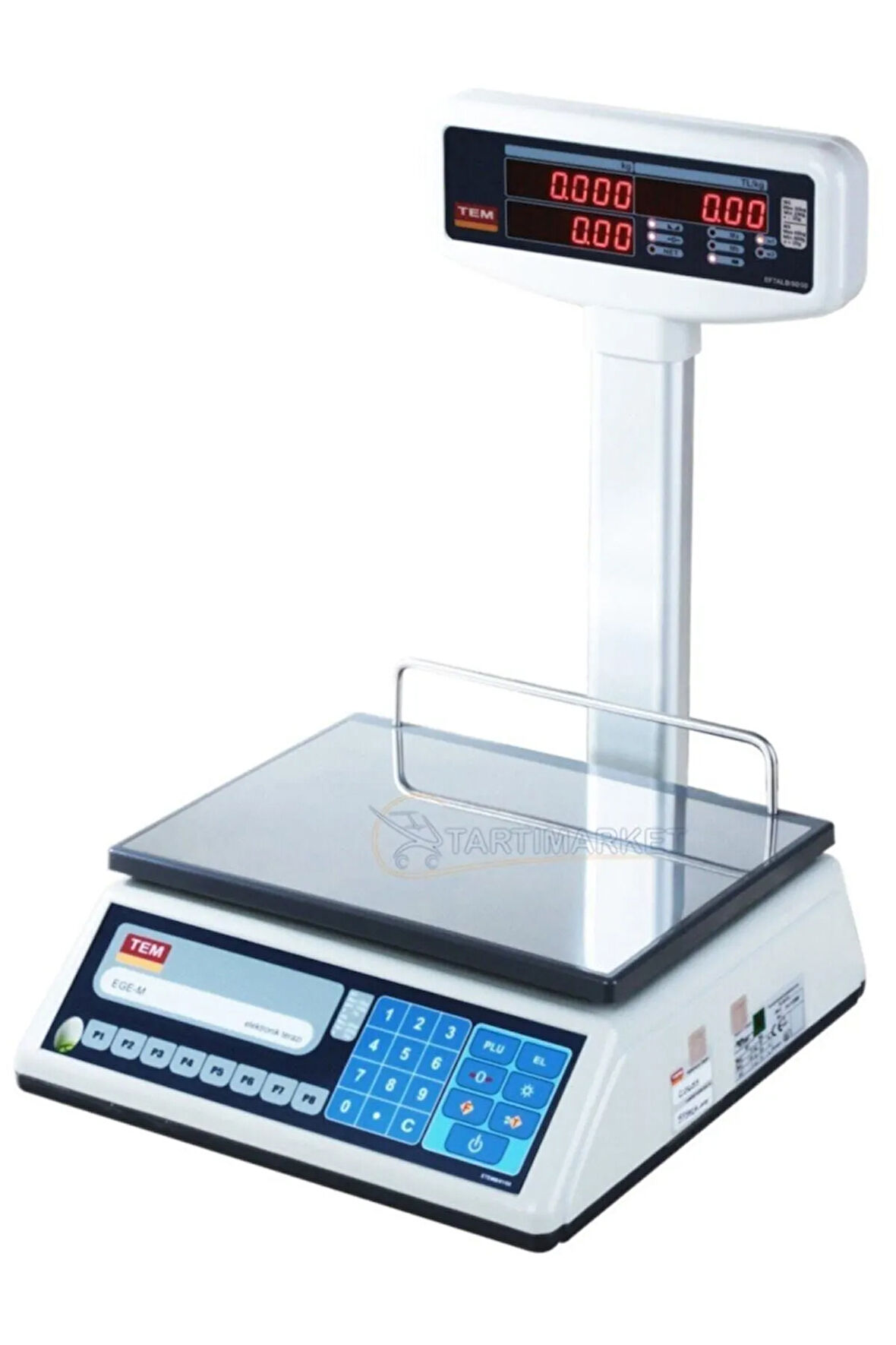 Egem 15kg/2gr Fiyat Hesaplamalı Bakanlık Onaylı Terazi