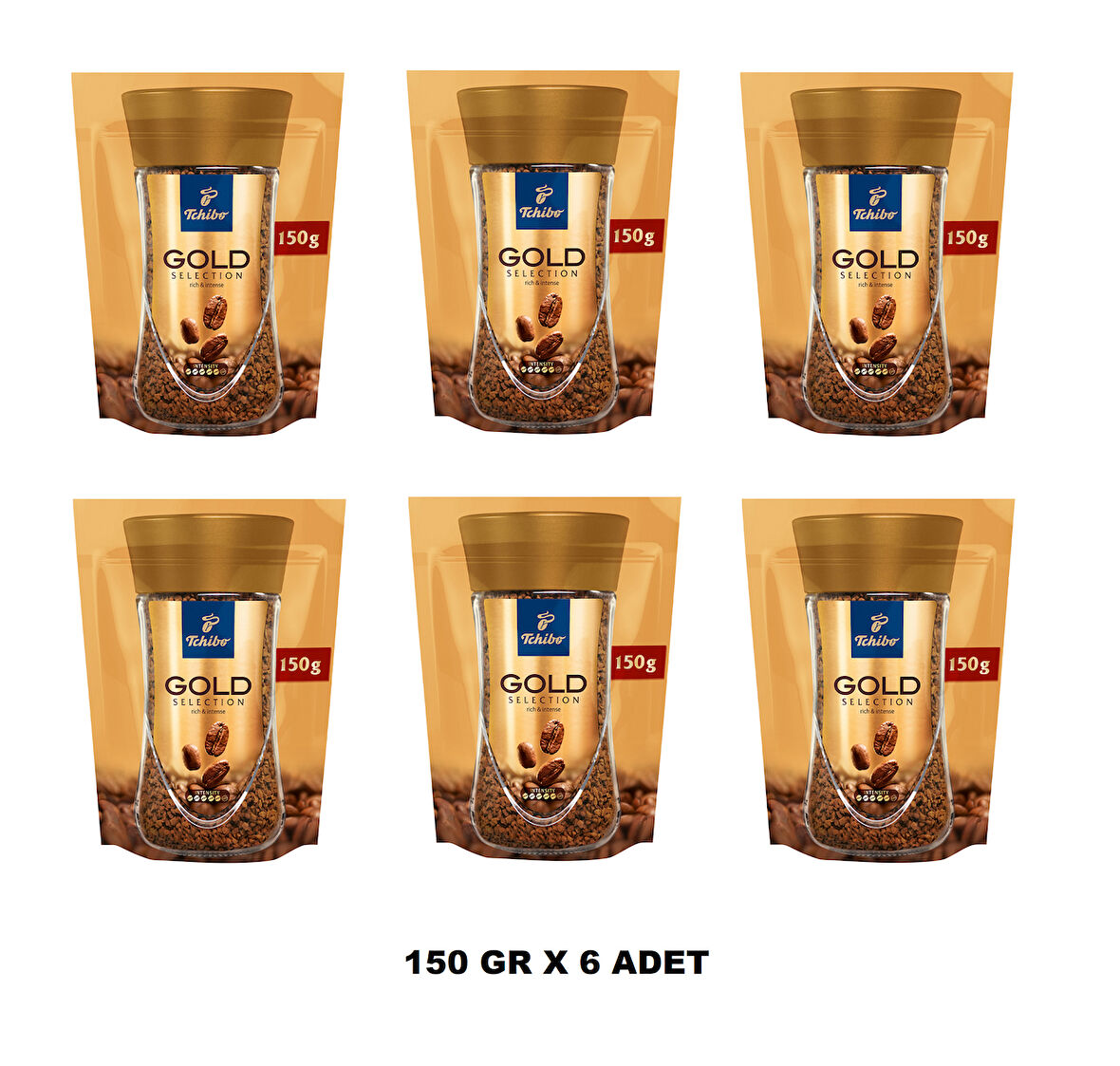 Tchibo Gold Selection Kahve 150 Gr X 6 Adet