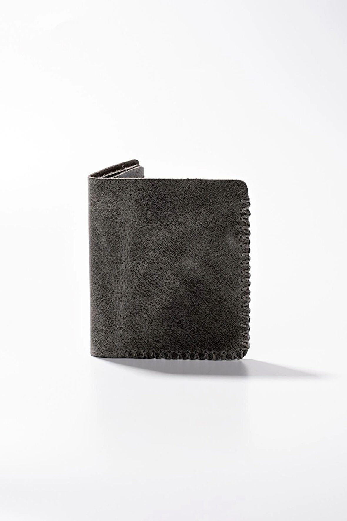 Gaia El Yapımı Hakiki Deri Para Bölmeli Kartlık Unisex Kadın Erkek Cüzdan