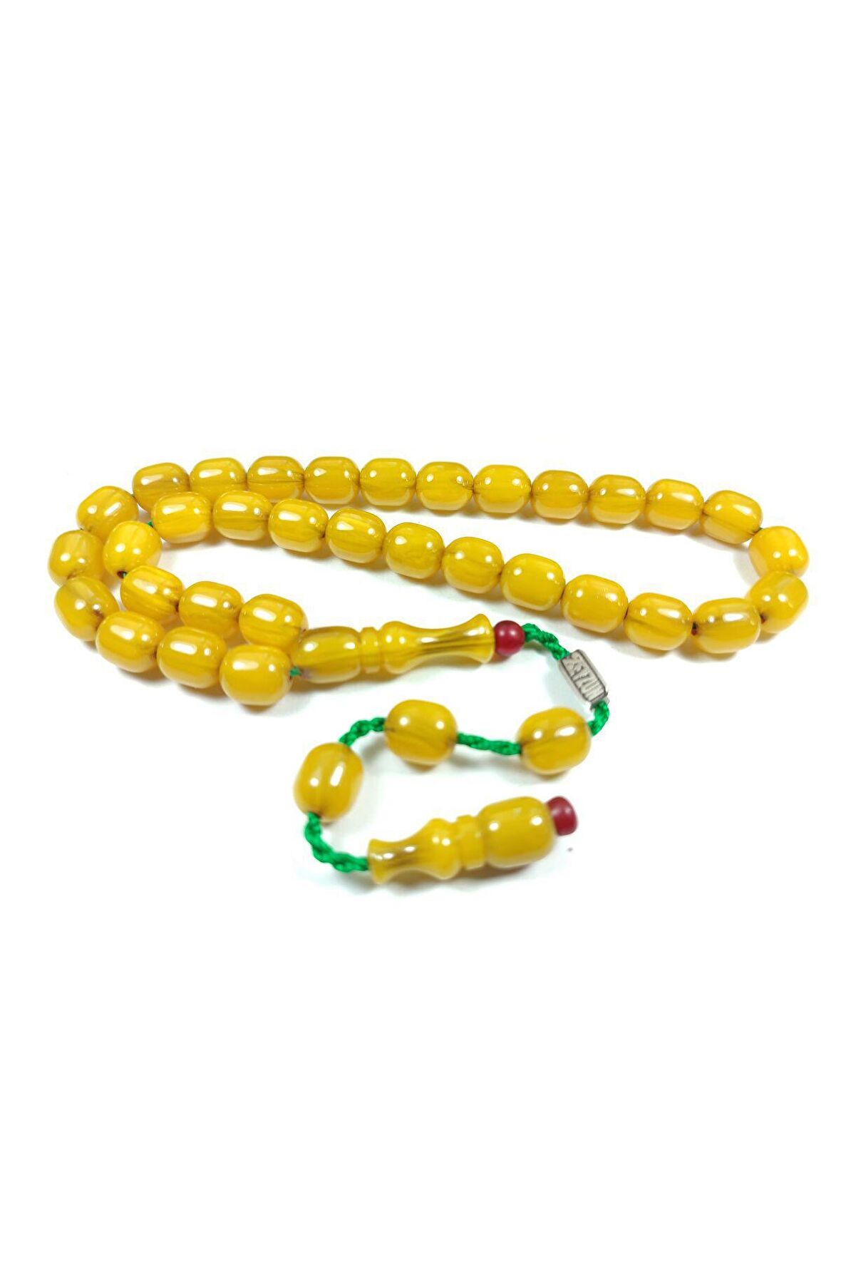 Mahmut Zeyzun Usta İmzalı (İmzası Gümüştür) Sıkma Kehribar Sertifikalı No 3681