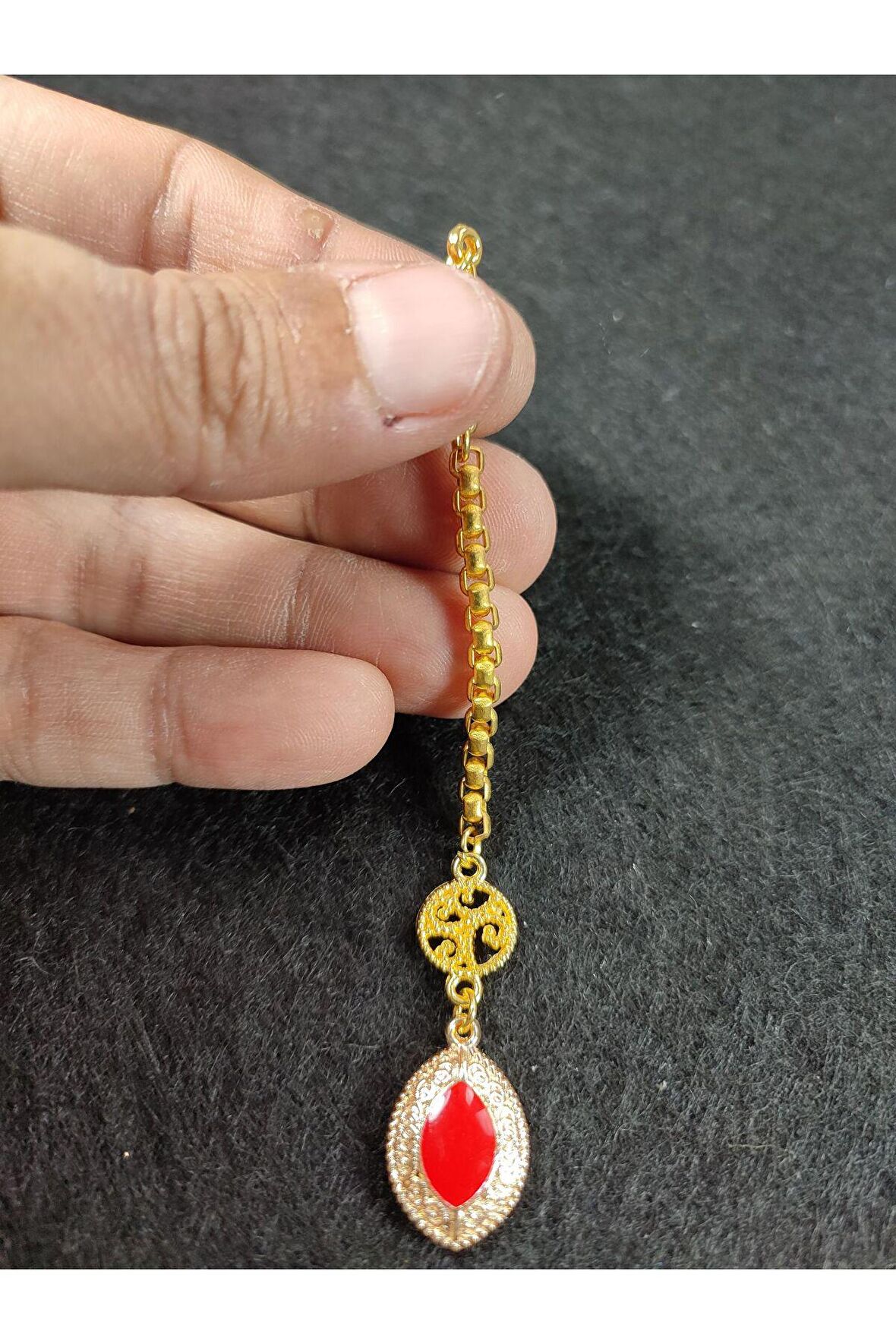 Alman Gümüş Tesbih Püskülü