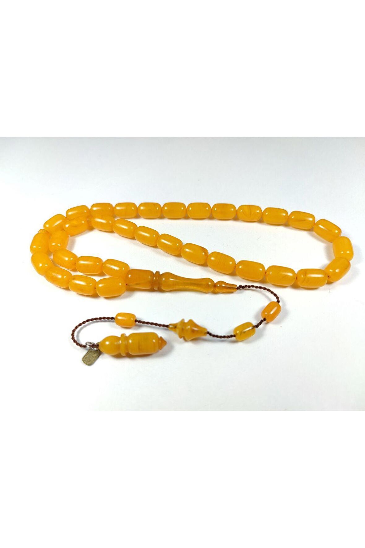 Ayhan Turan Usta Işi Imzalı 0.6 Mm Şeffaf Delim Sıkma Kehribar Sertifikalı 3277