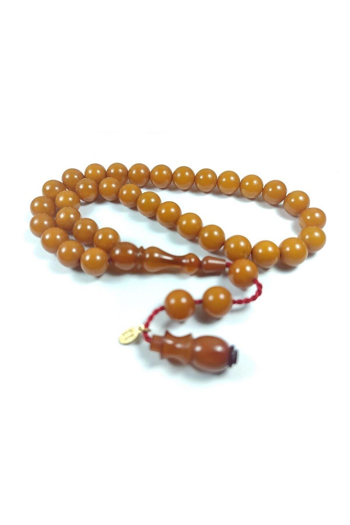 Junaid Hassan Usta Işi Imzalı Mühürlü Sıkma Kehribar Sertifikalı No 2778