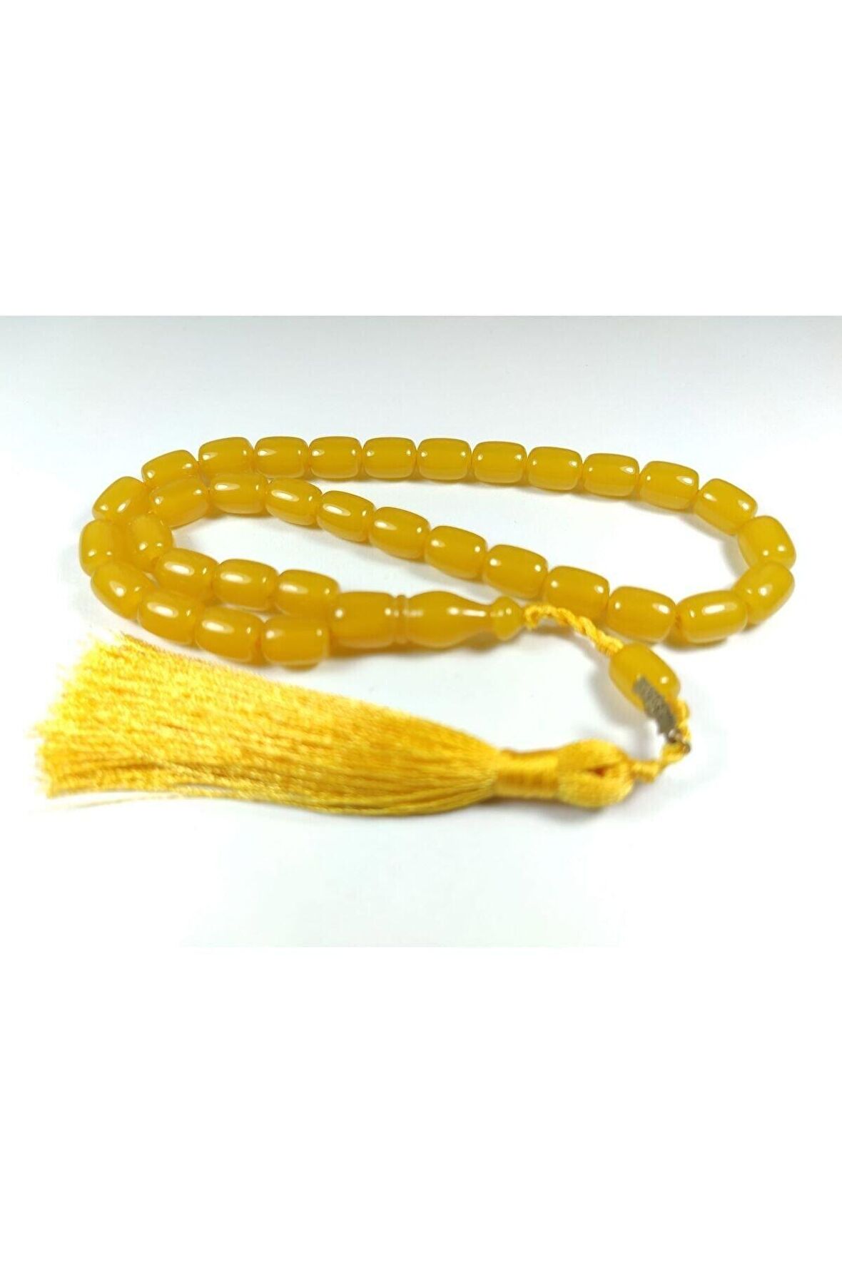 Ebu Zeyn Usta Işi Imzalı Mühürlü Sıkma Kehribar Sertifikalı No 2642