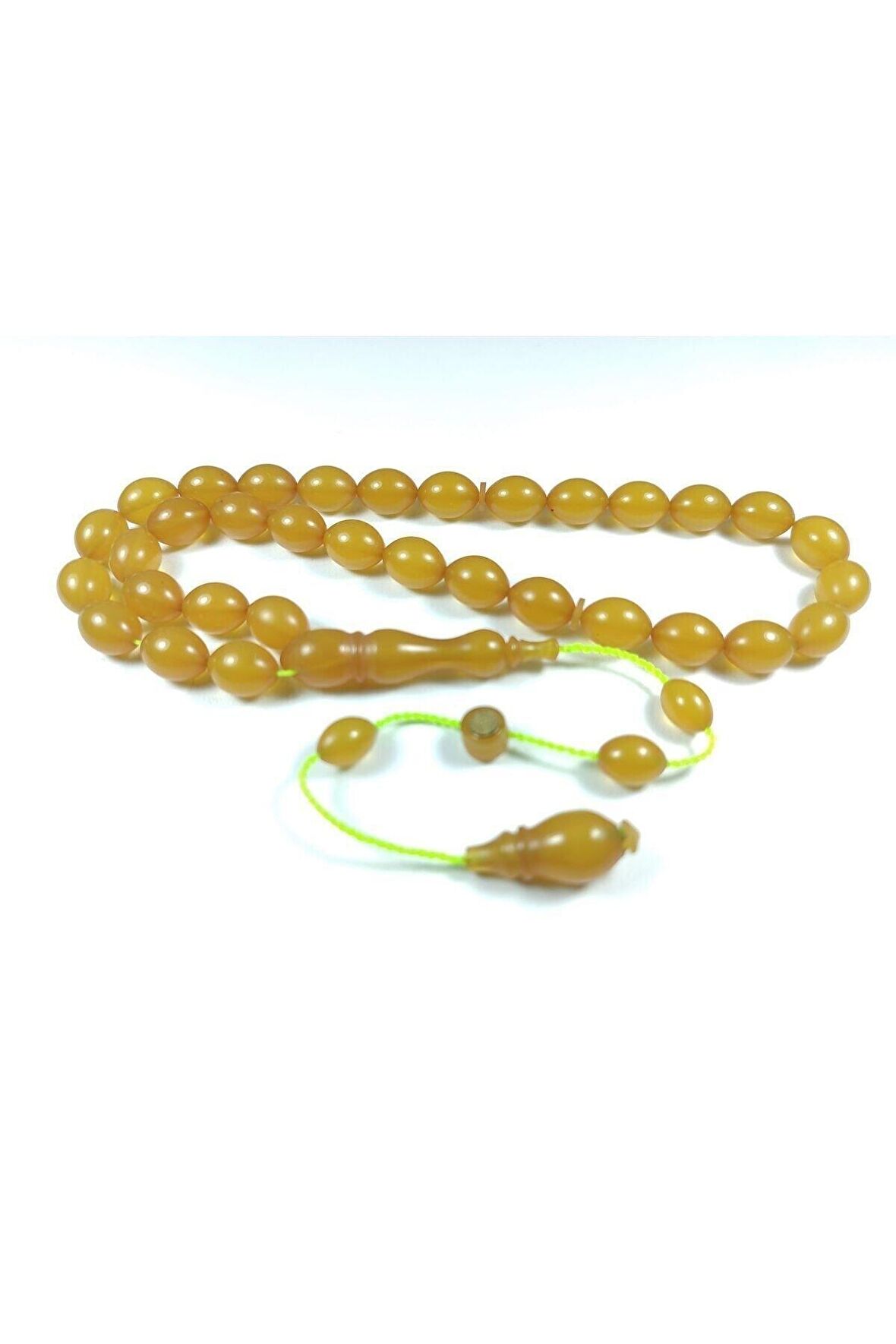 Mehmet Sancaktar Usta Işi Imzalı Mühürlü Sıkma Kehribar Sertifikalı No 2608