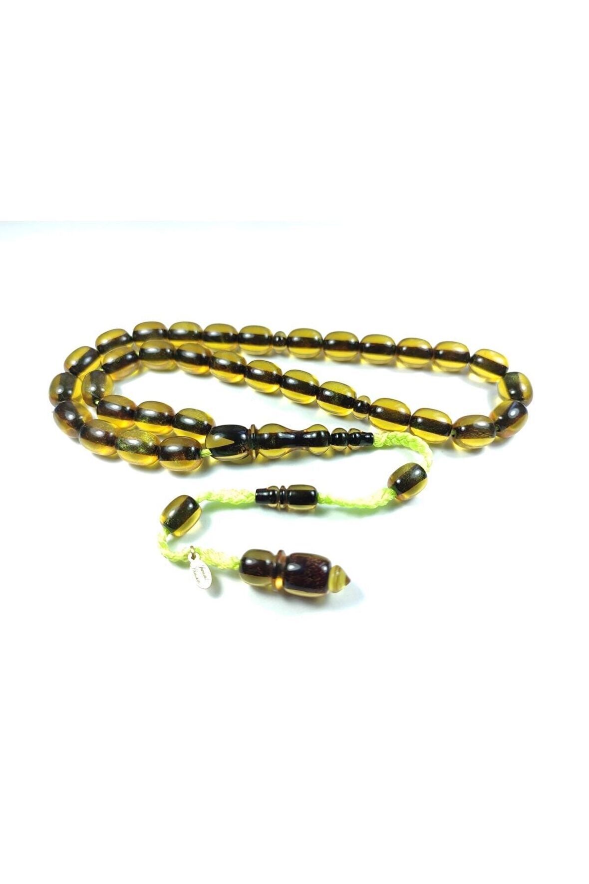 Junaid Hasan Usta Işi Imzalı Mühürlü Sıkma Kehribar Sertifikalı 2548