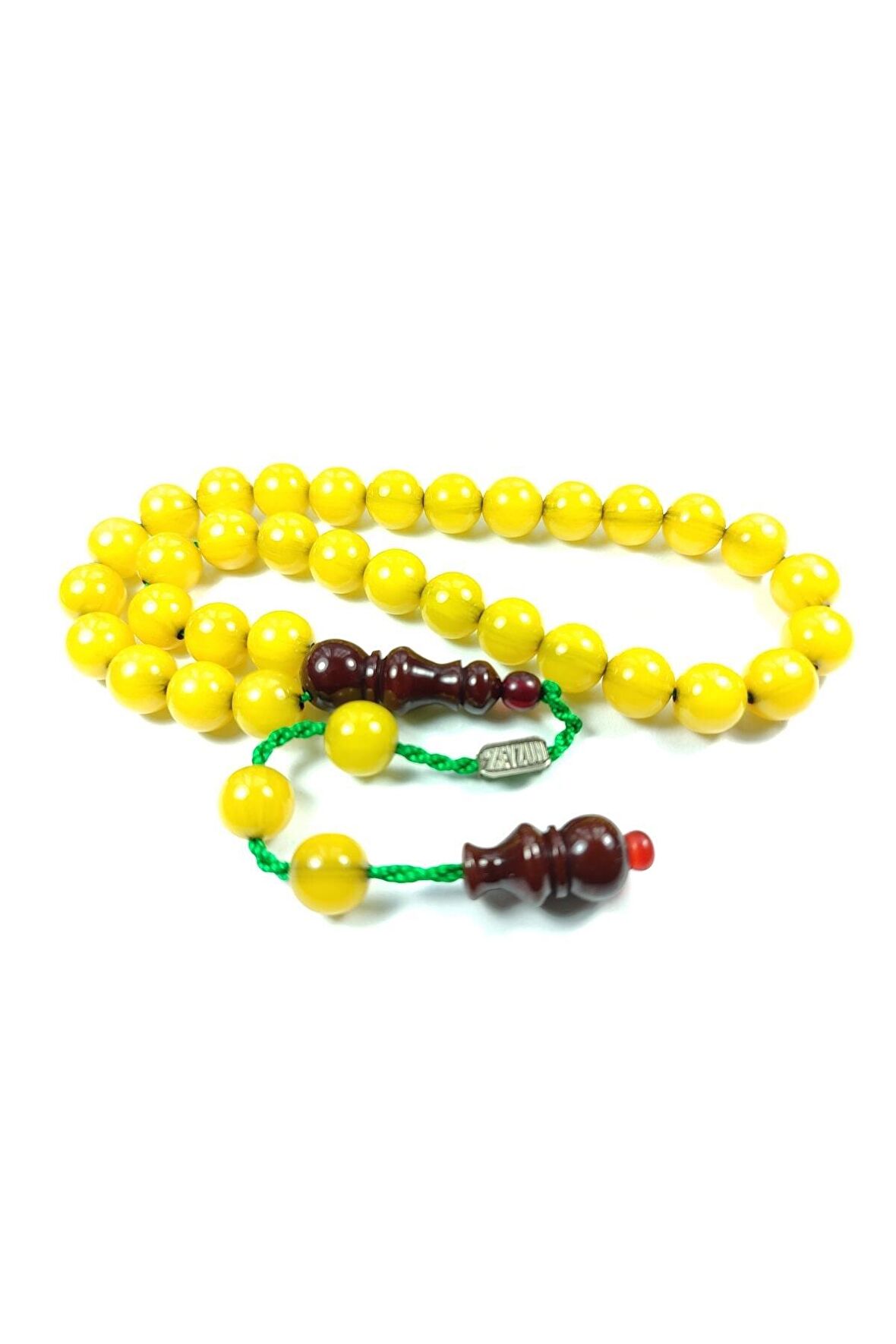 Mahmud Zeyzun Usta Işi Imzalı (İMZASI GÜMÜŞTÜR) Sıkma Kehribar Sertifikalı 2315