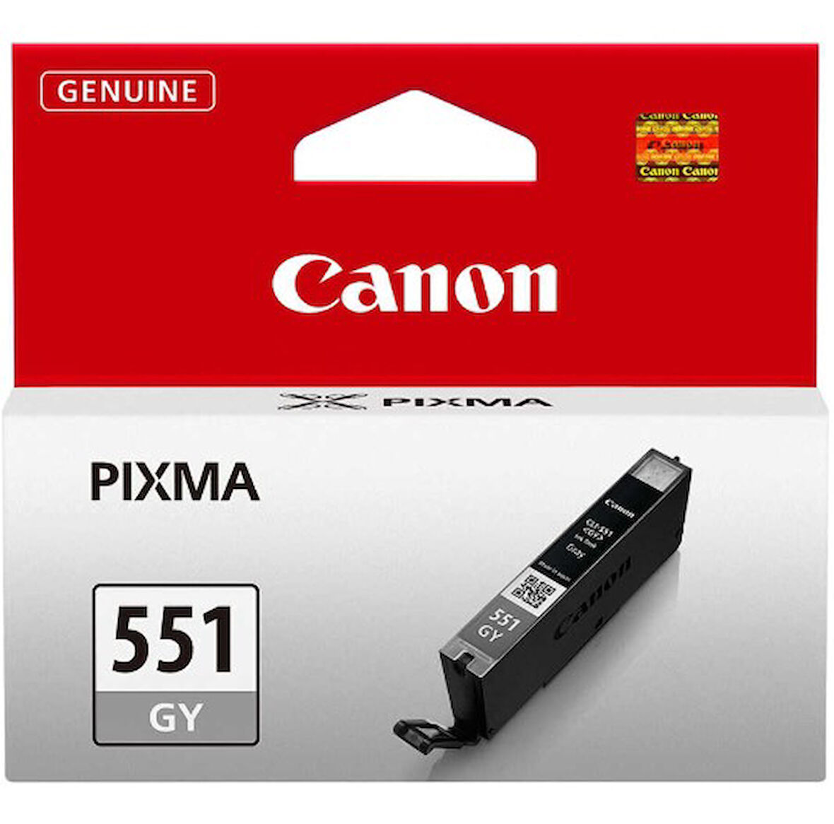Canon CLI-551GY Gri Orjinal Kartuş