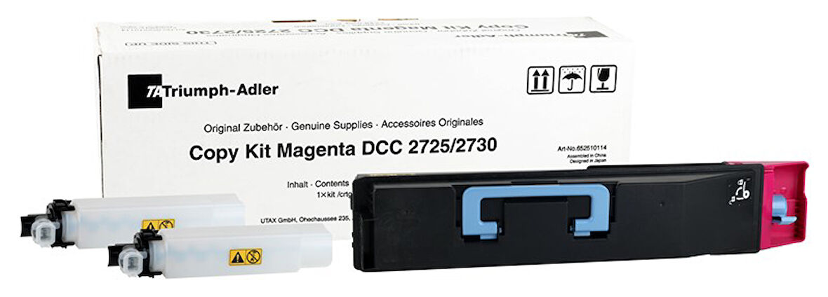 Utax CDC-1725-1730 /Triumph Adler DCC-2725-2730 Orjinal Kırmızı Toner