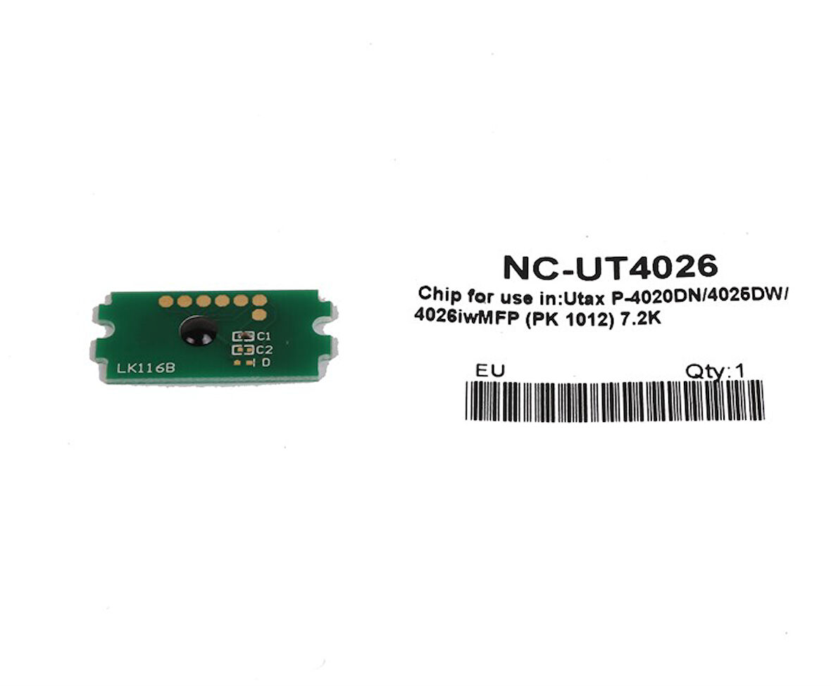 Utax-Triumph Adler P4020 Toner Chip P4025-P4026 PK-1012 (1T02S50UT0)