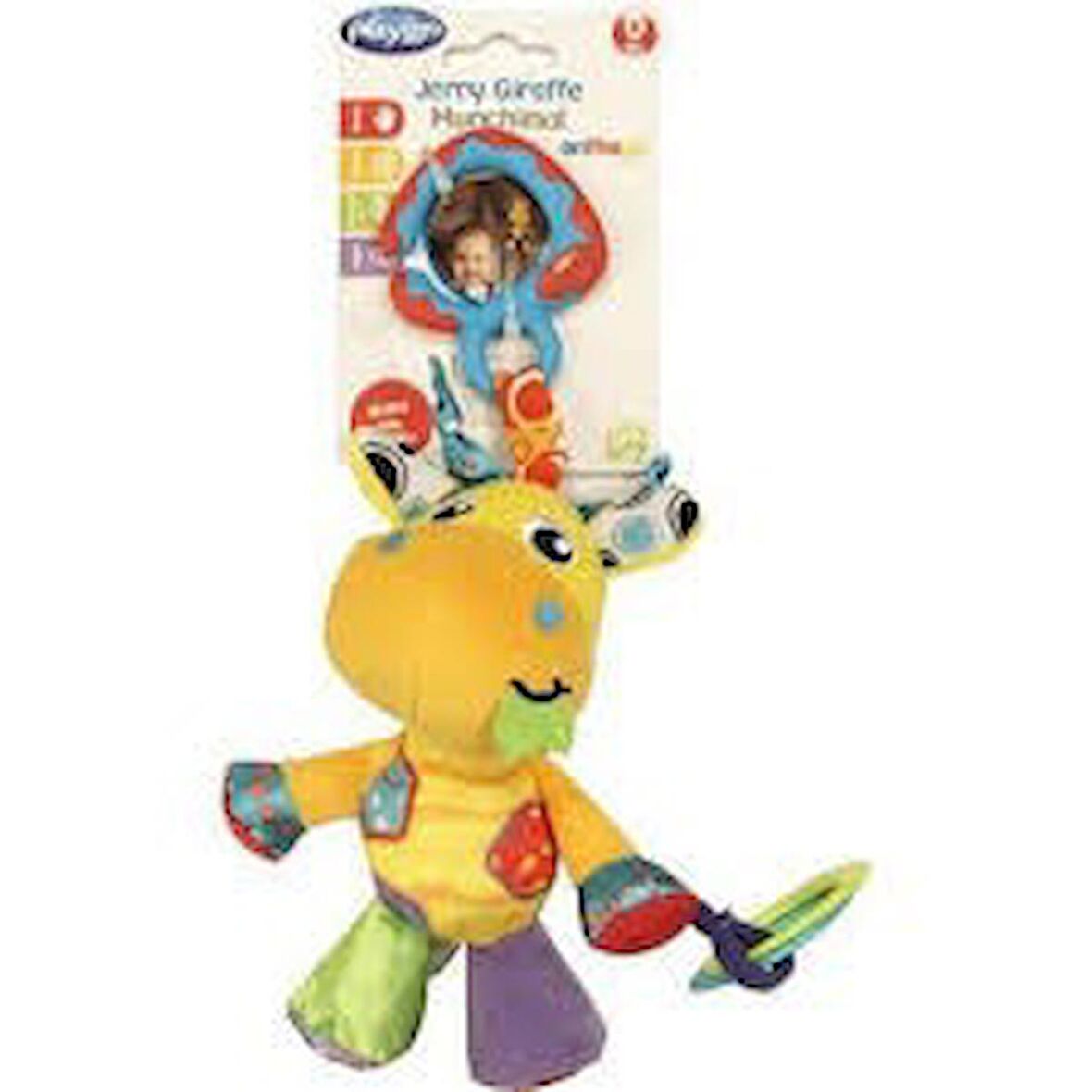 TRENDICO Playgro Munchimal Peluş Aktivite Oyuncağı Zürafa 0+Ay