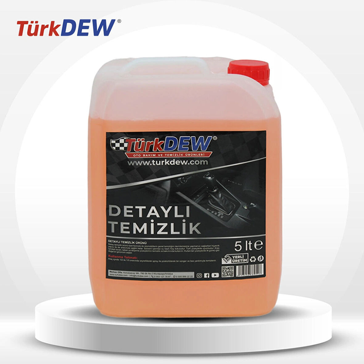 Türkdew Detaylı Temizlik Ürünü 5 litre