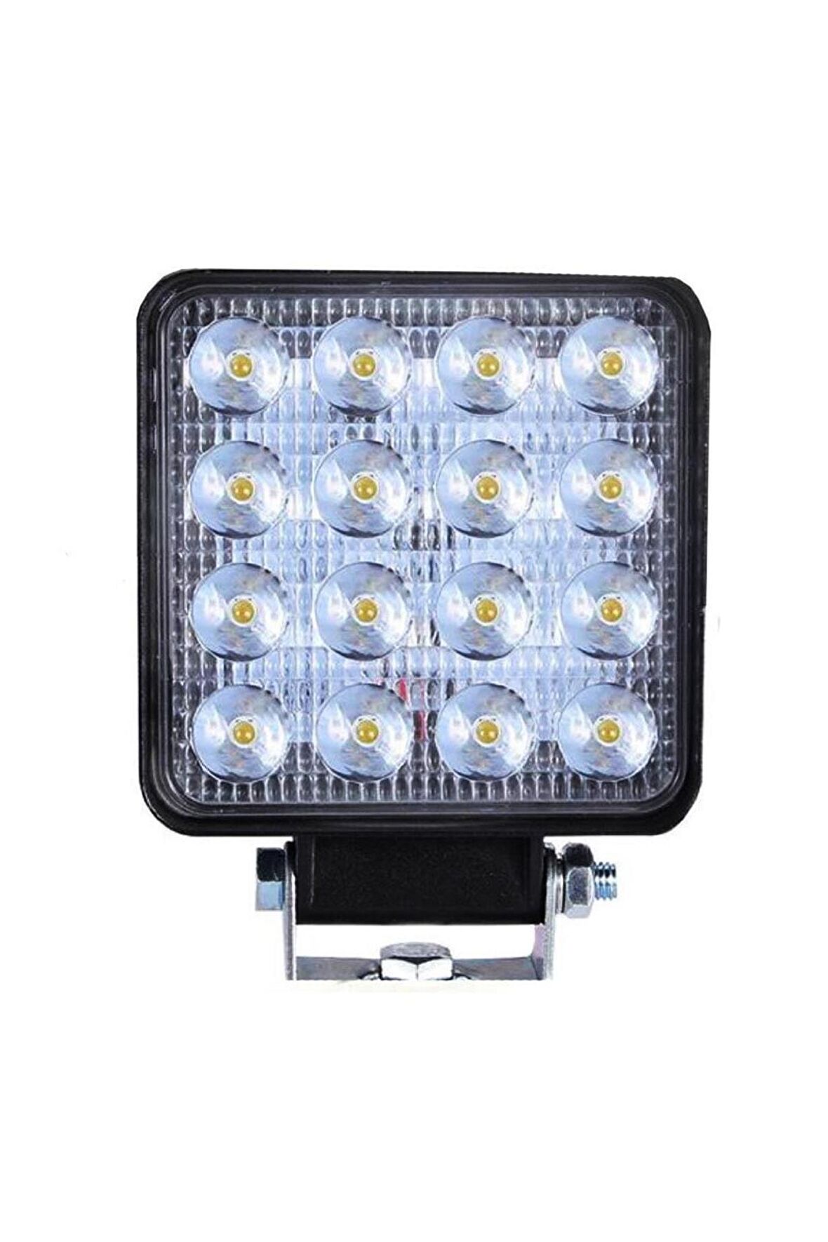 Off Road Kare Led Çalışma Lambası 16 Ledli 12-24v / 48w