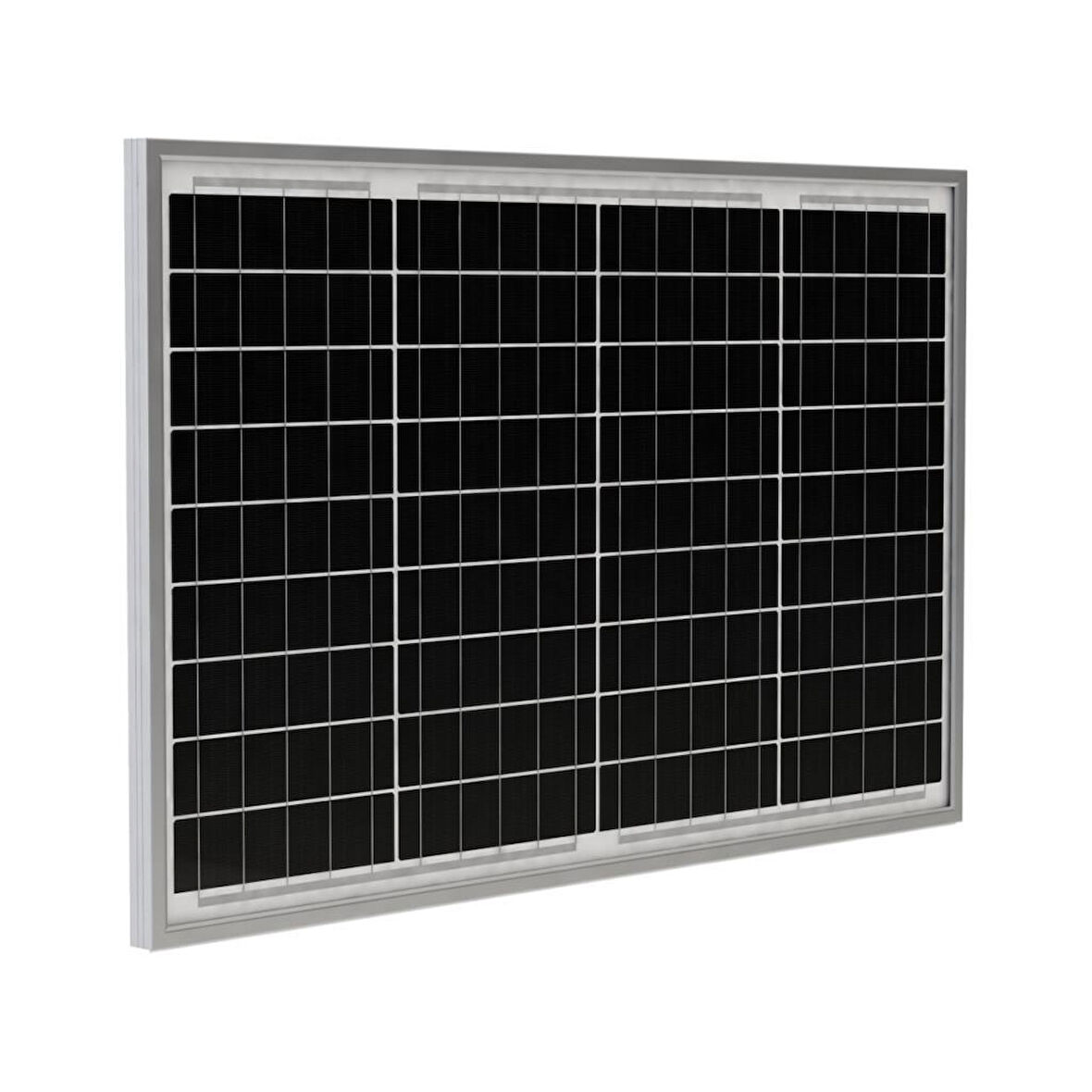 50 Watt Monokristal Güneş Paneli-Solar Panel