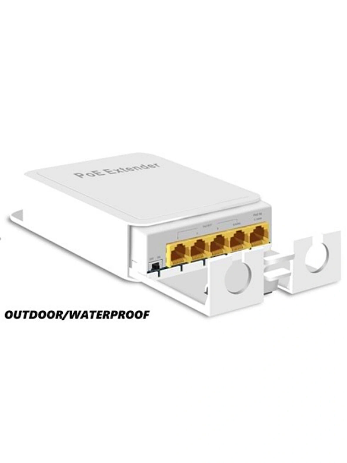 1 Giriş 4 Çıkış Poe Extender 4 Port