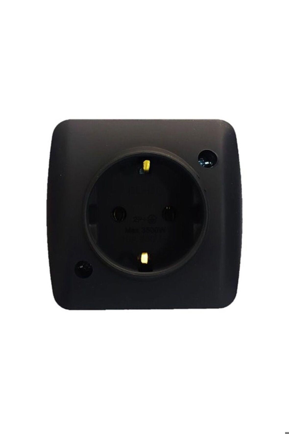 10 Adet Sıva Üstü Siyah (vantablack) Priz Elbi / Alsu